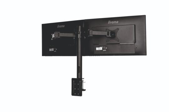  Фото гибкое настольное крепление для двух мониторов iiyama ds1002c-b1 - фото 4