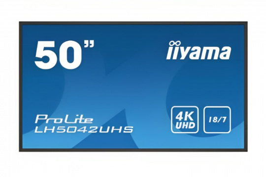 Изображение Информационный дисплей iiyama 50" LH5042UHS-B3