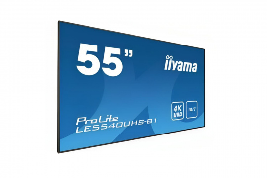  Фото информационный дисплей iiyama 55" le5540uhs-b1 - фото 1