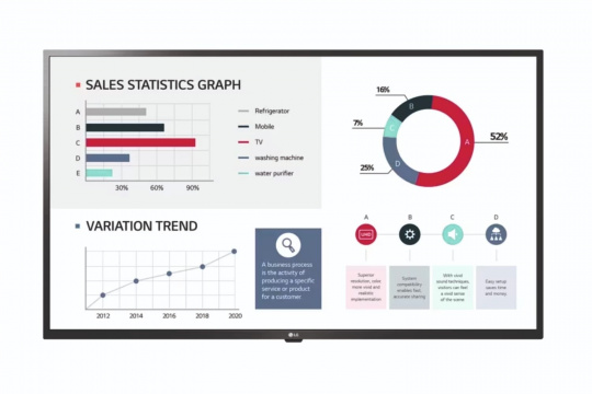 Изображение Информационный дисплей LG 50" 50UL3G