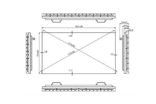  Фото панель для видеостены hisense 46" 46vw25e - фото 4