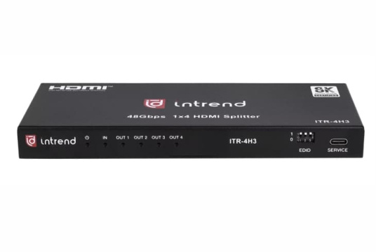 Изображение Усилитель-распределитель Intrend ITR-4H3 HDMI 1:4