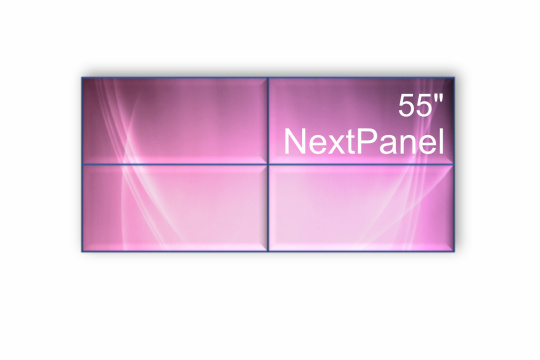 Изображение Видеостена 2x2 NextPanel55W18 55"