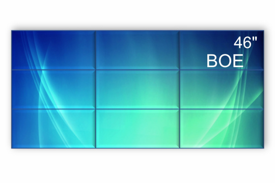 Изображение Видеостена 3x3 BOE VP46L-A 46" (шов: 0,88)