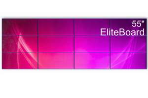  Фото видеостена 4x3 eliteboard 55" be-55c5 - фото 2