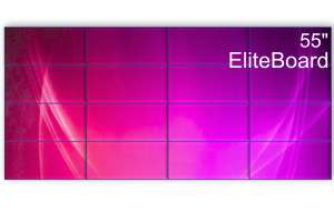  Фото видеостена 4x4 eliteboard 55" bk557ffle - фото 2
